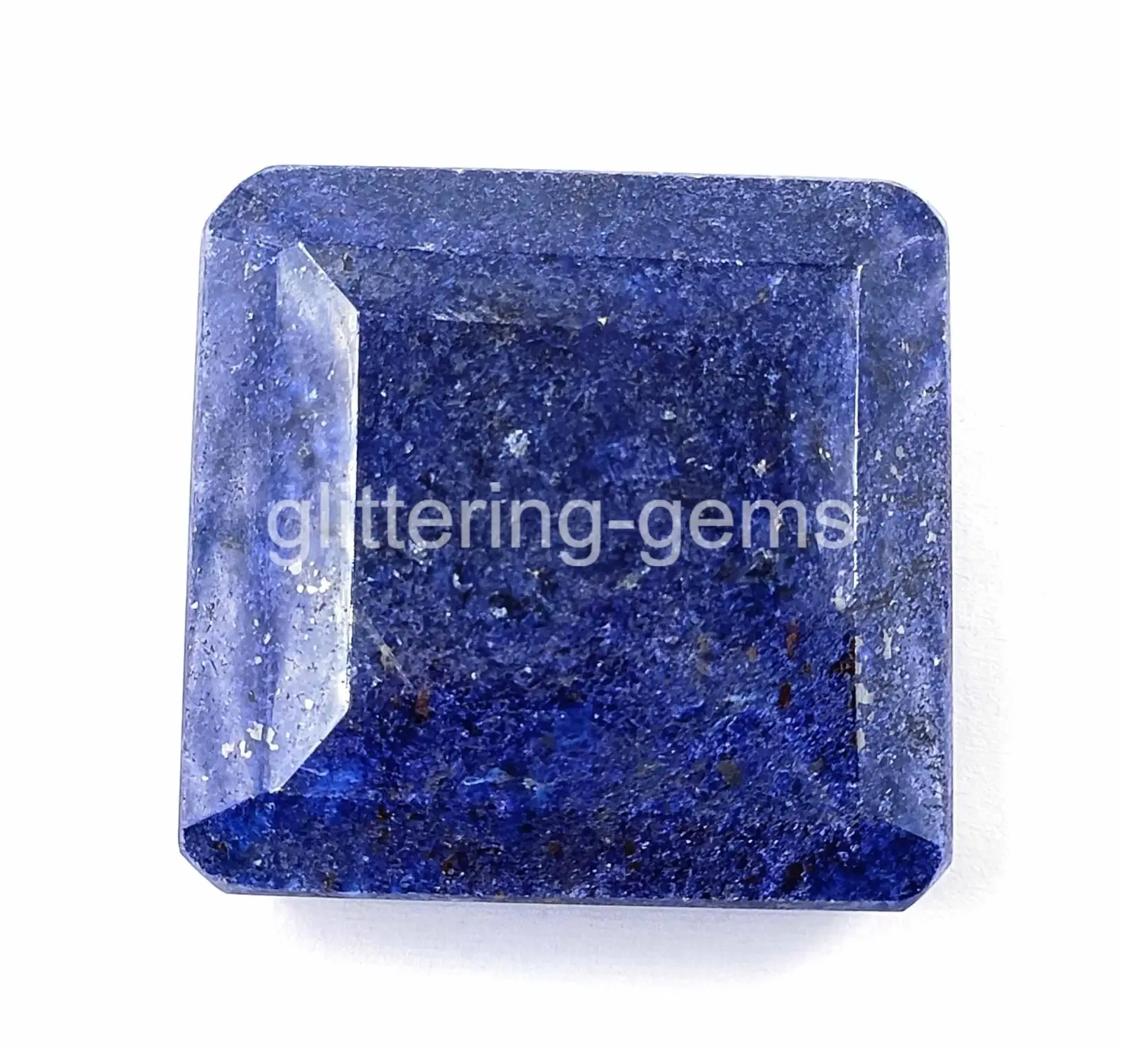 531 Ct Natural African Blue Sapphire Emerald Cut IGL Certified Loose Gemstone SC ABC Jewelery