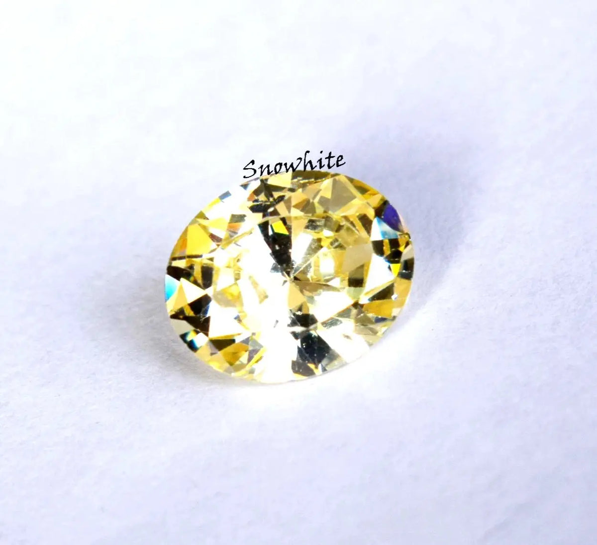 6 Ct Natural Yellow Sapphire Oval Cut Certified Loose Gemstone Bright & Elegant ABC Jewelries