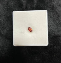 AAA+ Certified Natural 1 Piece Brazilian GRANET Oval Shaped Gemstone, Weight: 0.6 ct, Size 6x4 ABC Jewelries