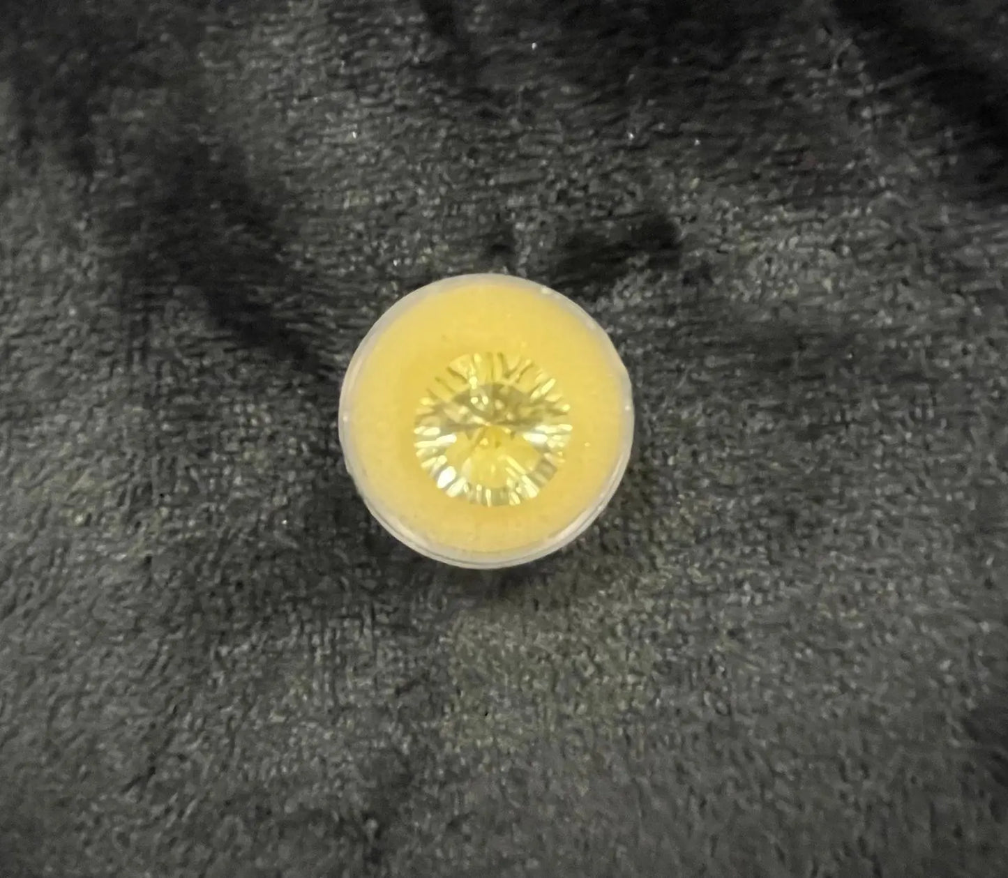 AAA+ Certified Natural 1 Piece Golden Peridot Round Shaped Gemstone, Weight: 11 ct, Size 50 ABC Jewelries