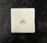 AAA+ Certified Natural 1 Piece Green-Blue Fluorite Cushion Cut Shaped Gemstone, Weight: 2.5 ct, Size 6x6 ABC Jewelries