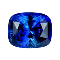 AAA+ Certified Natural 12.20 Ct AA+ Cushion Cut Bright Blue Kashmir Sapphire Certified Gemstone ABC Jewelries