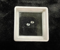 AAA+ Certified Natural 2 Pieces, Aquamarine Oval Shaped Gemstone, Weight: 0.29 ct, Size 3x5 ABC Jewelries