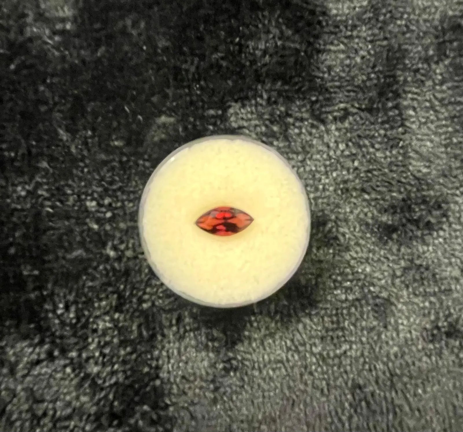 AAA+ Certified Natural African 1 Piece Mexican Red Fluorite Pear Shaped Gemstone, Weight: 3.52 ct, Size 10x6 ABC Jewelries