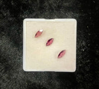 AAA+ Certified Natural African 3 Pieces Rhodolite Garnet /Raspberry-Red Marquis Shaped Gemstone, Weight: 3.6 ct, Size 4x6 ABC Jewelries