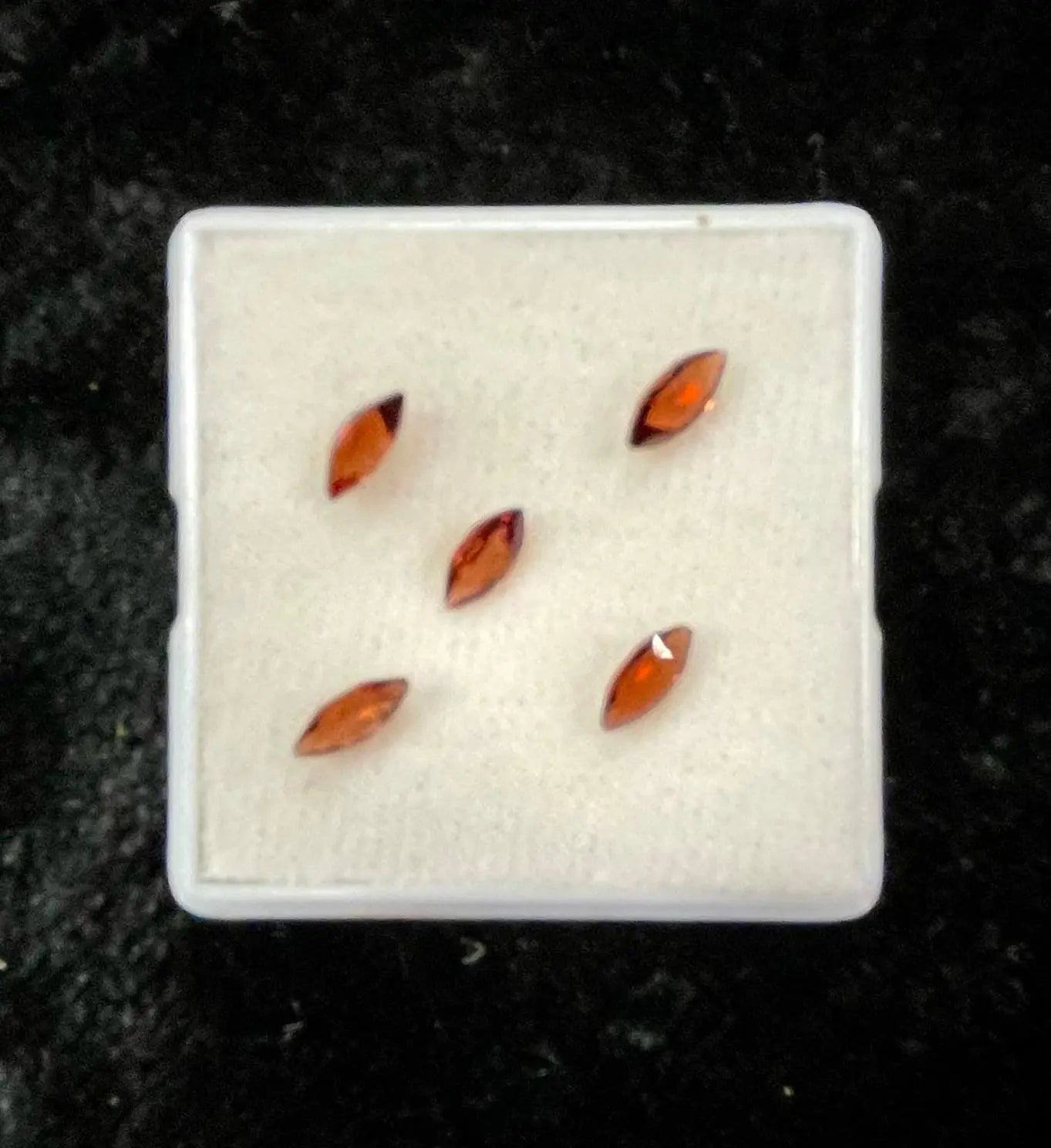 AAA+ Certified Natural African 5 Pieces Mexican Red Fluorite Marquis Cut Gemstone, Weight: 5 ct, Size 4x6 ABC Jewelries