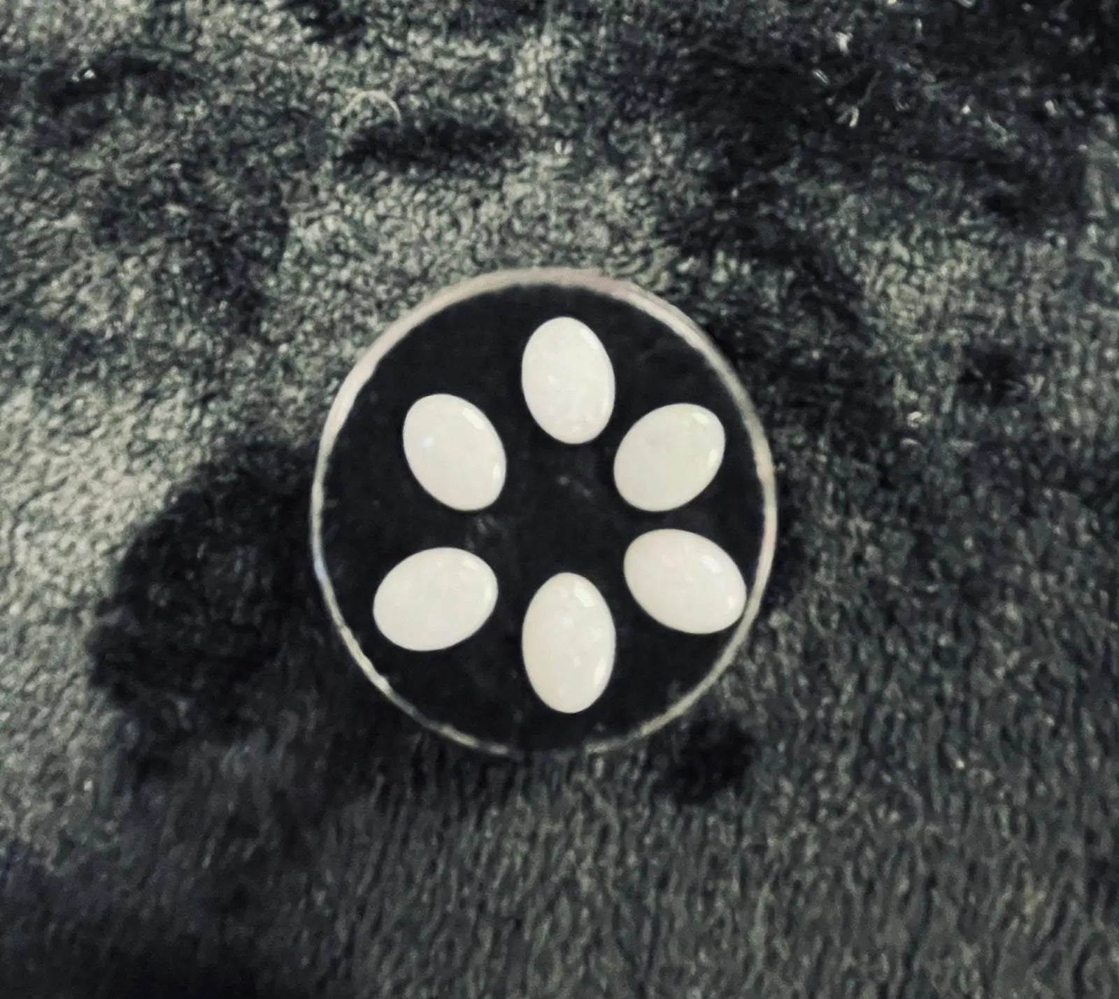 AAA+ Certified Natural Australian 6 Piece Oval Shaped White Opal Gemstone, Weight: 2.0, Size: 7x5 ABC Jewelries