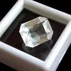 AAA+ Certified Natural Emerald Cut Flawless White Sapphire 9.87 Ct Loose Certified Gemstone ABC Jewelries