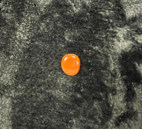 AAA+ Certified Natural Ethiopian 1 Piece Oval Shaped Orange Opal Gemstone, Weight: 3.7 ct, Size 14x12 ABC Jewelries