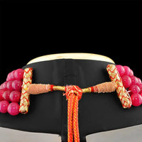 AAA+ Certified Quality 1056.00 CTS ENHANCED RUBY RARE 4 STRAND ROUND SHAPE BEADS NECKLACE (DG) ABC Jewelery