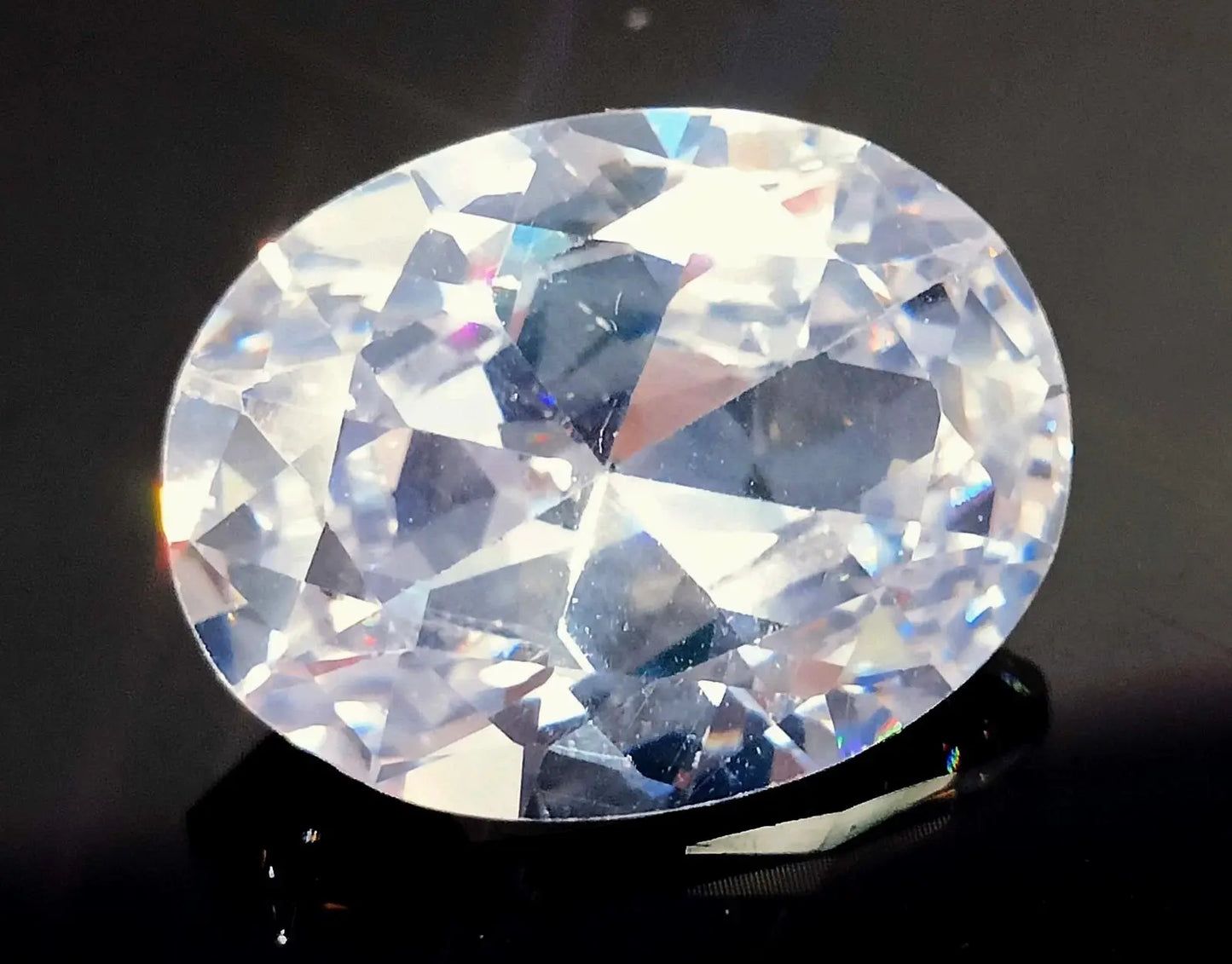 AAA+ Certified Quality 15.35 Ct Natural White Sapphire Oval Cut EGL Certified Loose Gemstone 6AGG ABC Jewelery