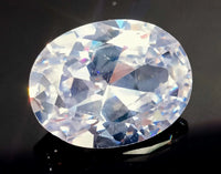 AAA+ Certified Quality 15.35 Ct Natural White Sapphire Oval Cut EGL Certified Loose Gemstone 6AGG ABC Jewelery