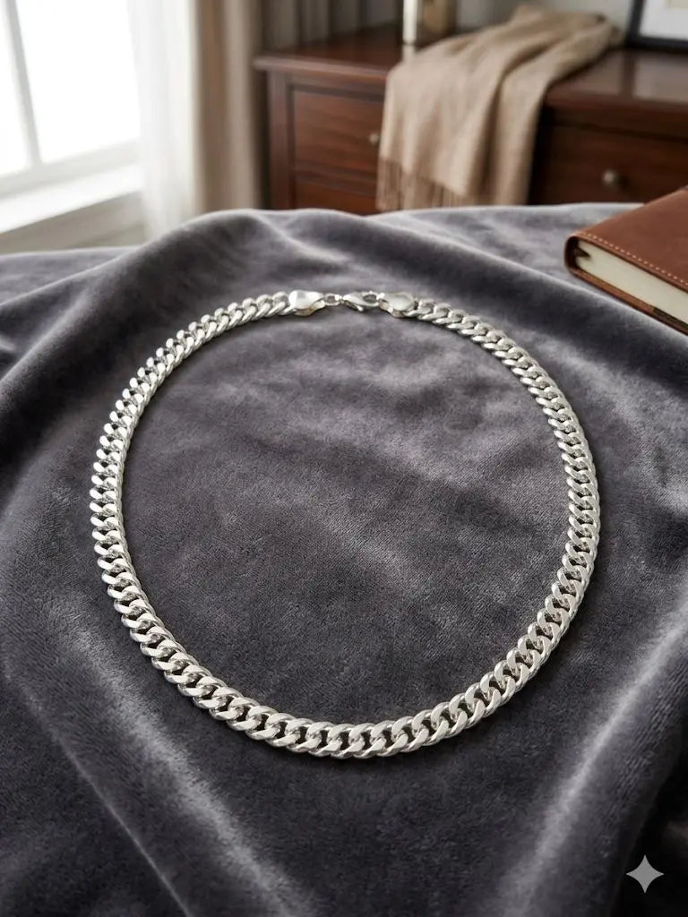 AAA+ Certified Quality Cartier Cut, 60cm Bracelet, 82.6gm Weight, Quality 925-Silver, CJABC105-S