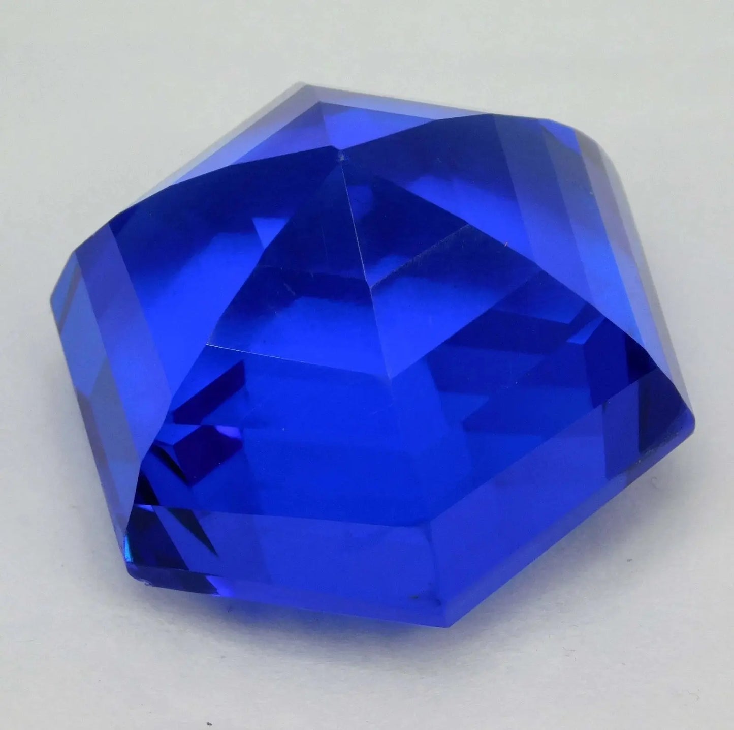 AAA+ Certified Quality Certified WONDERFUL Natural 182.70 Ct Blue Topaz Hexagon Cut Loose Gemstone ABC Jewelery