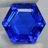 AAA+ Certified Quality Certified WONDERFUL Natural 182.70 Ct Blue Topaz Hexagon Cut Loose Gemstone ABC Jewelery