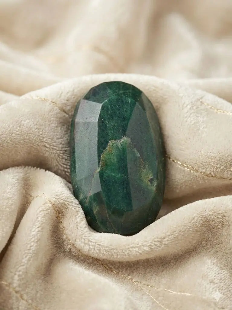AAA+ Certified Quality Natural Green Aventurine, Oval Mixed Shaped, Green Colored, 201.00gms. 10.6x6.9x3.9mm Gemstone, GemKKG-12-088992