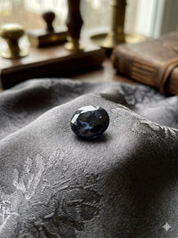 AAA+ Certified Quality Natural Sapphire, Oval/Mixed Shaped, Blue Semi-Transparent Colored, 5.45Ct. 3.98-4.00x1.762-1.770 Gemstone, GemKKG-12-088932