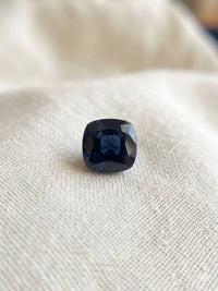 AAA+ Certified Quality Natural Sapphire, Square Shaped, Blue Semi-Transparent Colored, Weight 7.55Ct.,Gravity 3.98-4.00 Refractive Index 1.762-1.770,"GemKKG-12-0889948