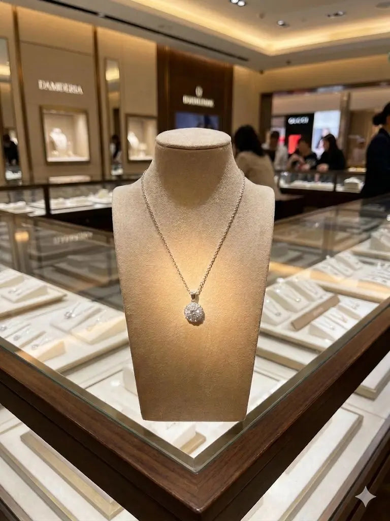 AAA+ Certified Quality, Chain Length 22cm, Weight 3.5gm, Quality Silver-925, CJABC-tz076 (Including pendent Shinny Zircon white color)