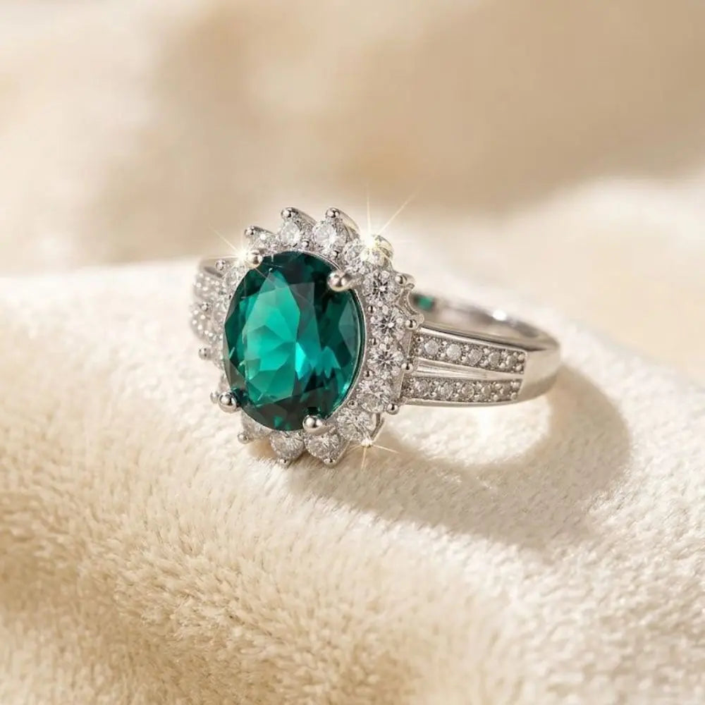AAA+ Certified, Quality S.S, Size7, Gem CZ Fashion, Weight 4.0 Grams ., ABC-SRG.15