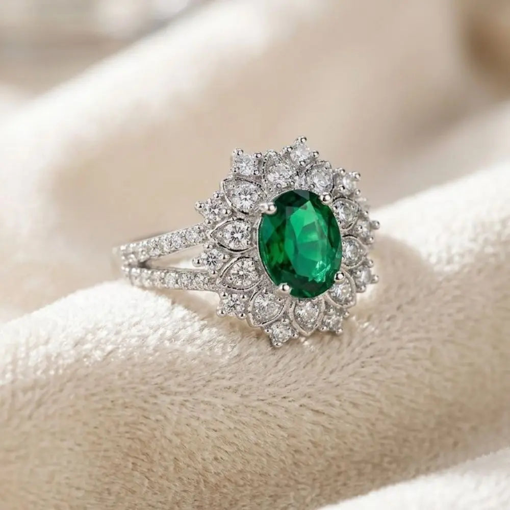 AAA+ Certified, Quality S.S, Size7, Gem CZ Fashion, Weight 4.1 Grams ., ABC-SRG.13
