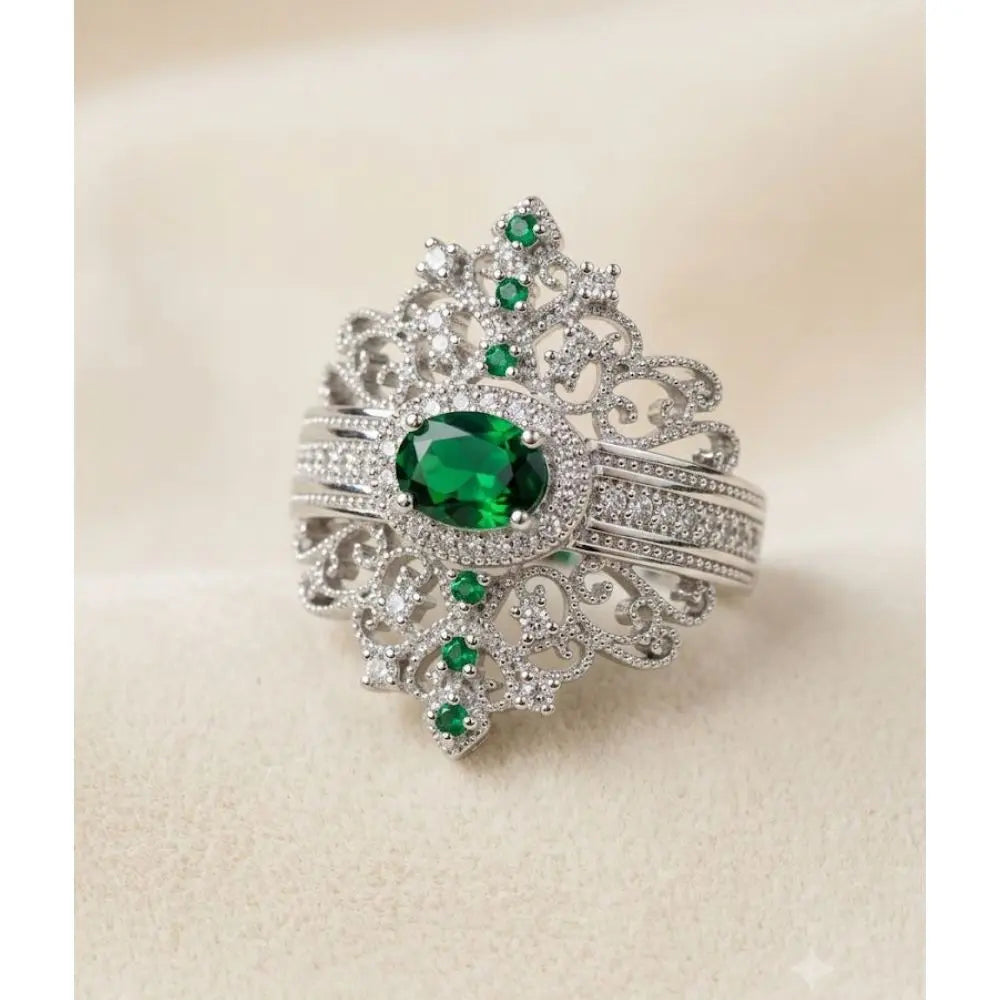 AAA+ Certified, Quality S.S, Size7, Gem CZ Fashion, Weight 5.9 Grams ., ABC-SRG.20