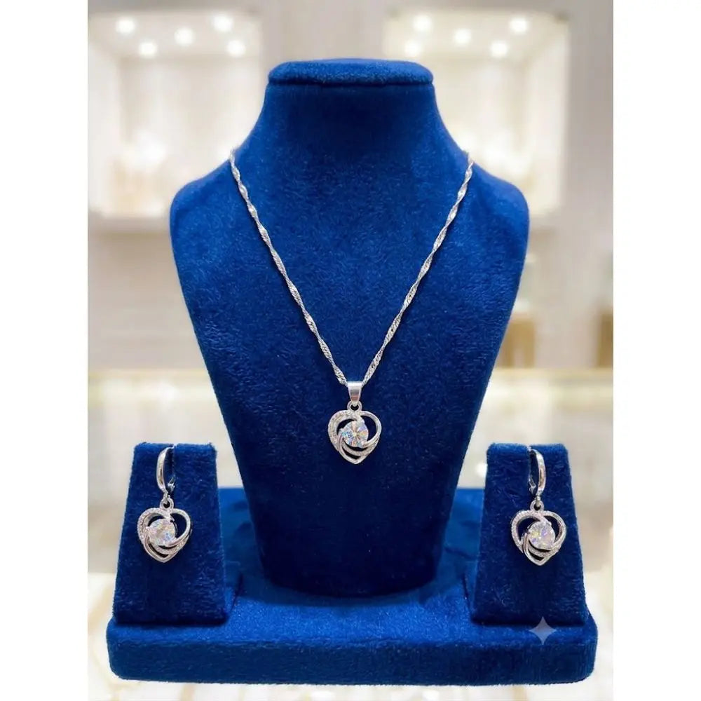 AAA+ Certified, Quality Silver - 925, Chain Size22.Cm., Gem Fashion, Weight 7.9 grams., ABC-S201 (set of 4 pieces)