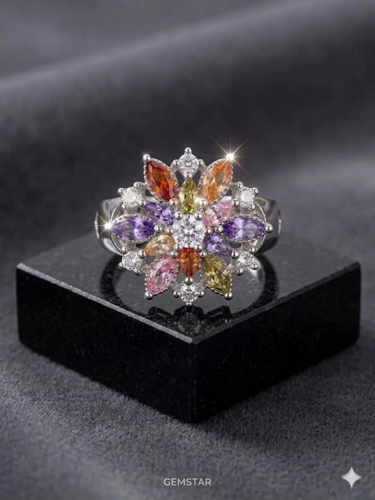 AAA+ Certified, Quality Silver - 925, Gem CZ (Fashion), Size 9, Weight 4.1, ABC-S5100-9