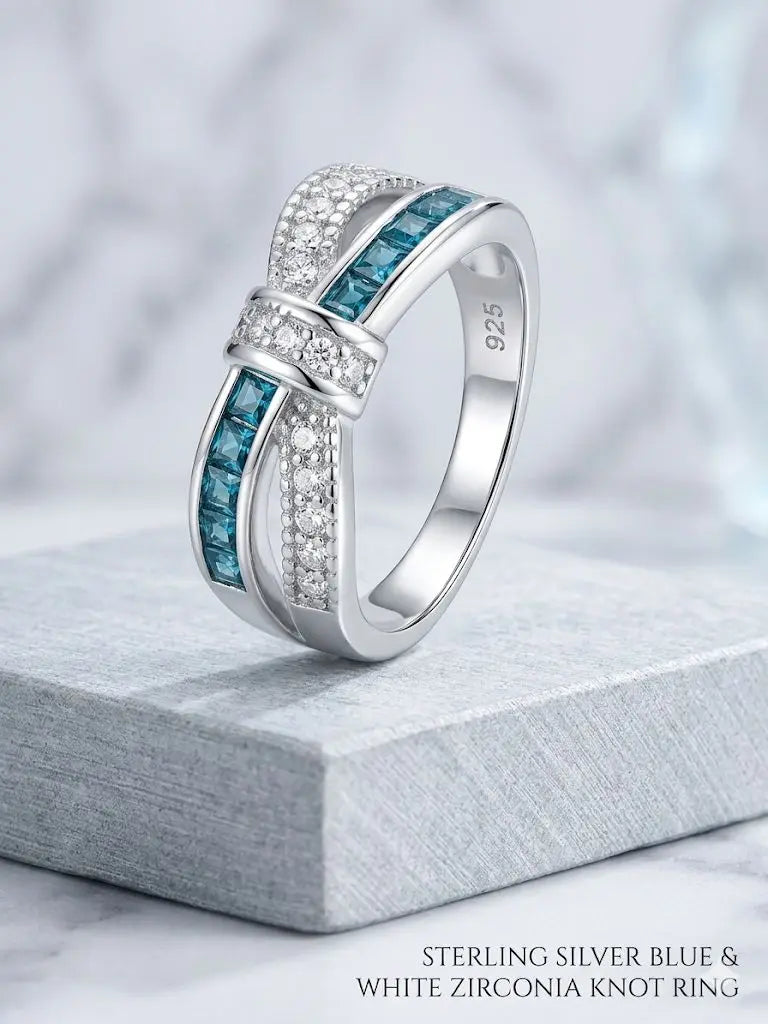 AAA+ Certified, Quality Silver - 925, Gem Zirconia, Size 7’, Weight 5.gm., ABC-LR071-7