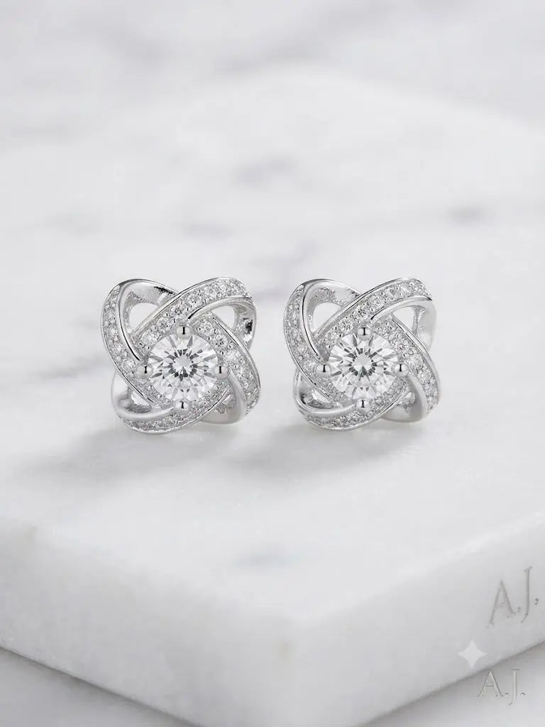 AAA+ Certified, Quality Sterling Silver-925, Gem Fashion zirconia, Weight 1.6 grams, ABC-ME366