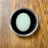 AAA+ Natural Gemstones (11 Carats), Milky White Color Ethiopia Opal ABC Jewelries