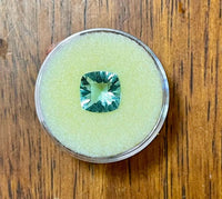 AAA+ Natural Gemstones (3.68 Carats), High Clarity Velvet Blue Color with Indian Fluorite ABC Jewelries