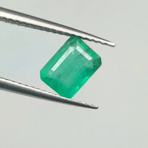 AAA+ Quality 1.10 CT - Natural Zambian Emerald Fine Luster Gem Octagon Shape - 10142 ABC Jewelery