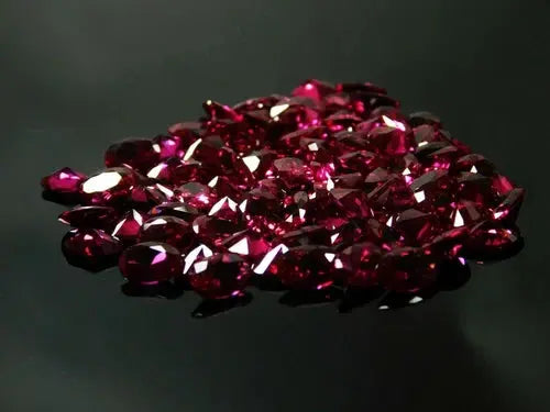 AAA+ Quality 50 pcs Natural Red Ruby Gemstone Certified Mogok Oval Shape 7 x 5 MM Lot ABC Jewelery