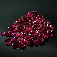 AAA+ Quality 50 pcs Natural Red Ruby Gemstone Certified Mogok Oval Shape 7 x 5 MM Lot ABC Jewelery