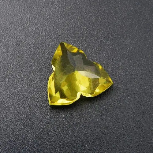 AAA+ Quality 9.40 Ct Natural Yellow Sapphire Fancy Cut CERTIFIED Loose Gemstone ABC Jewelery
