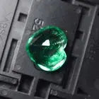 AAA+ Quality 9.50 Ct Natural Emerald Green Heart Cut Loose Gemstone ABC Jewelery