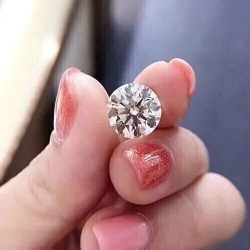 AAA+ Quality CERTIFIED 1.07 Ct Natural Diamond D Grade ROUND LOOSE VVS1/7.0 mm ABC Jewelery