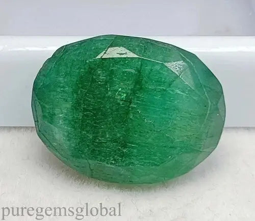 AAA+ Quality IGL Certified 16.50 Ct Natural Green Emerald Oval Cut 20x7mm Loose Gemstone 5ADS ABC Jewelery