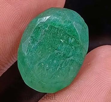 AAA+ Quality IGL Certified 16.50 Ct Natural Green Emerald Oval Cut 20x7mm Loose Gemstone 5ADS ABC Jewelery