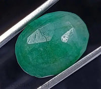 AAA+ Quality IGL Certified 16.50 Ct Natural Green Emerald Oval Cut 20x7mm Loose Gemstone 5ADS ABC Jewelery