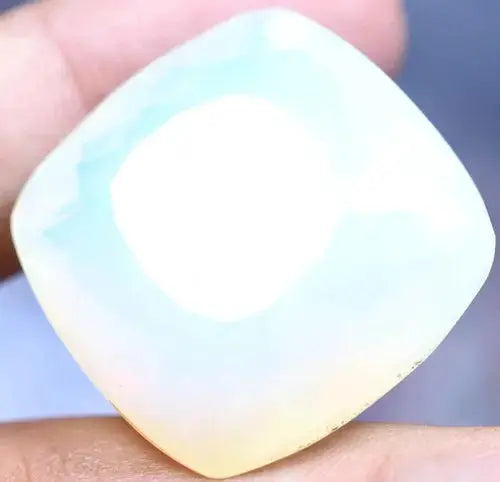 AAA+ Quality Natural Fire Opal 78.80 Ct Cushion Certified Unheated Welo Australian Gemstone ABC Jewelery