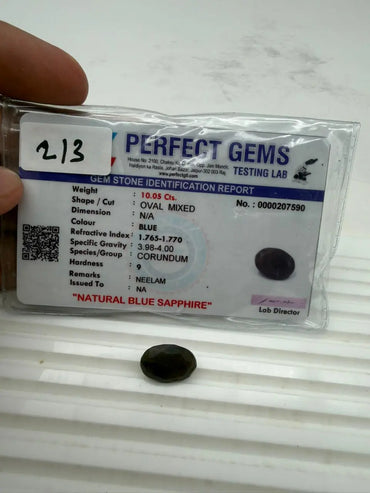 AA+ QUALITY OVAL MIXED NATURAL BLUE SAPPHIRE, BLUE COLORED, INDIAN GEMSTONE, WEIGHT 10.05 CTS ABC Jewelries