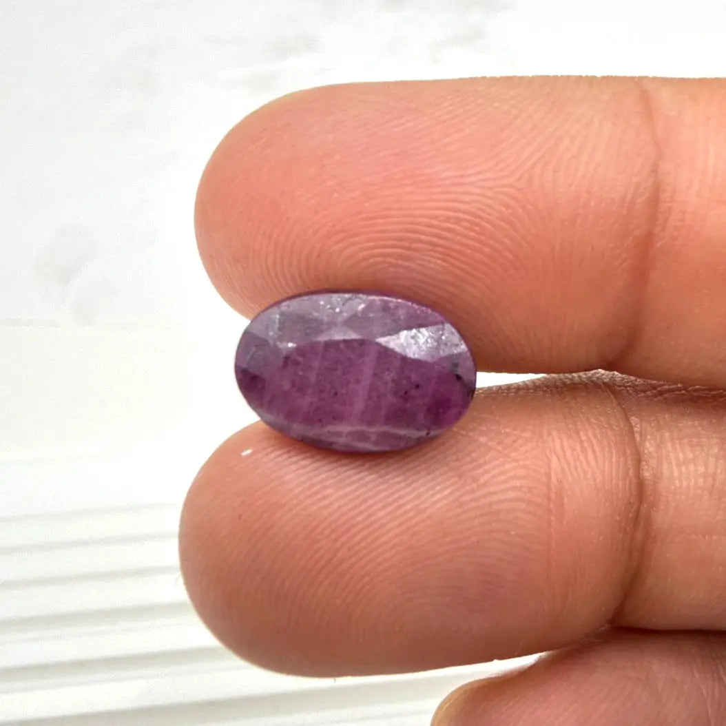 AA+ Quality OVAL MIXED NATURAL RUBY, RED COLORED, INDIAN GEMSTONE, WEIGHT 7.3 CTS