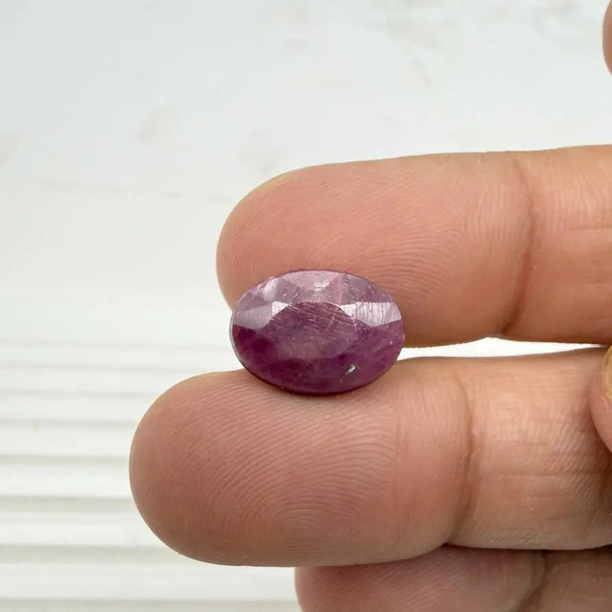 AA+ Quality OVAL MIXED NATURAL RUBY, RED COLORED, INDIAN GEMSTONE, WEIGHT 7.9 CTS