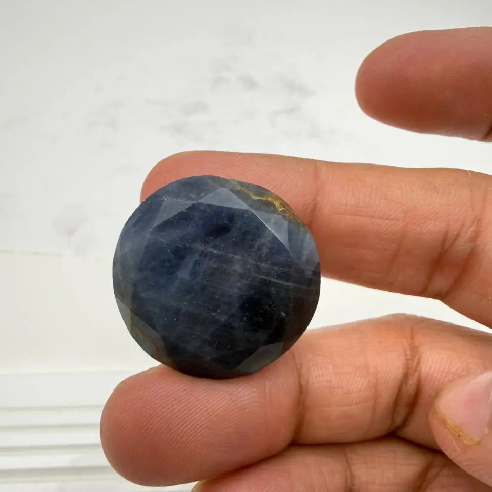 AA+ Quality ROUND MIXED NATURAL BLUE SAPPHIRE, BLUE COLORED, INDIAN GEMSTONE, WEIGHT 102.9 CTS