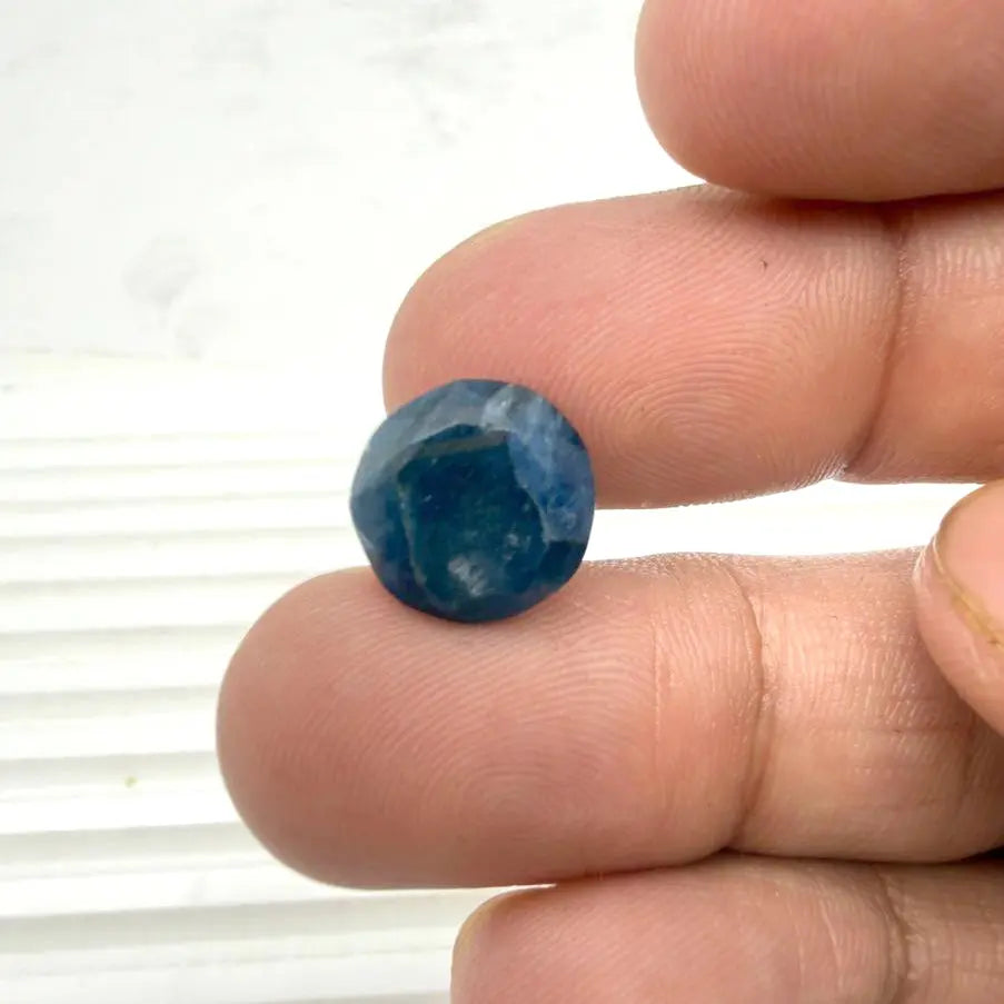 AA+ Quality ROUND MIXED NATURAL BLUE SAPPHIRE, BLUE COLORED, INDIAN GEMSTONE, WEIGHT 8.15 CTS