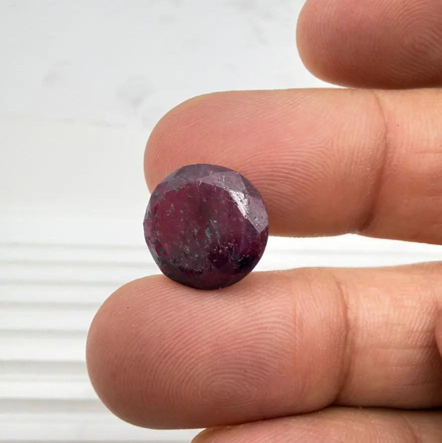 AA+ Quality ROUND MIXED NATURAL RUBY, RED COLORED, INDIAN GEMSTONE, WEIGHT 10 CTS