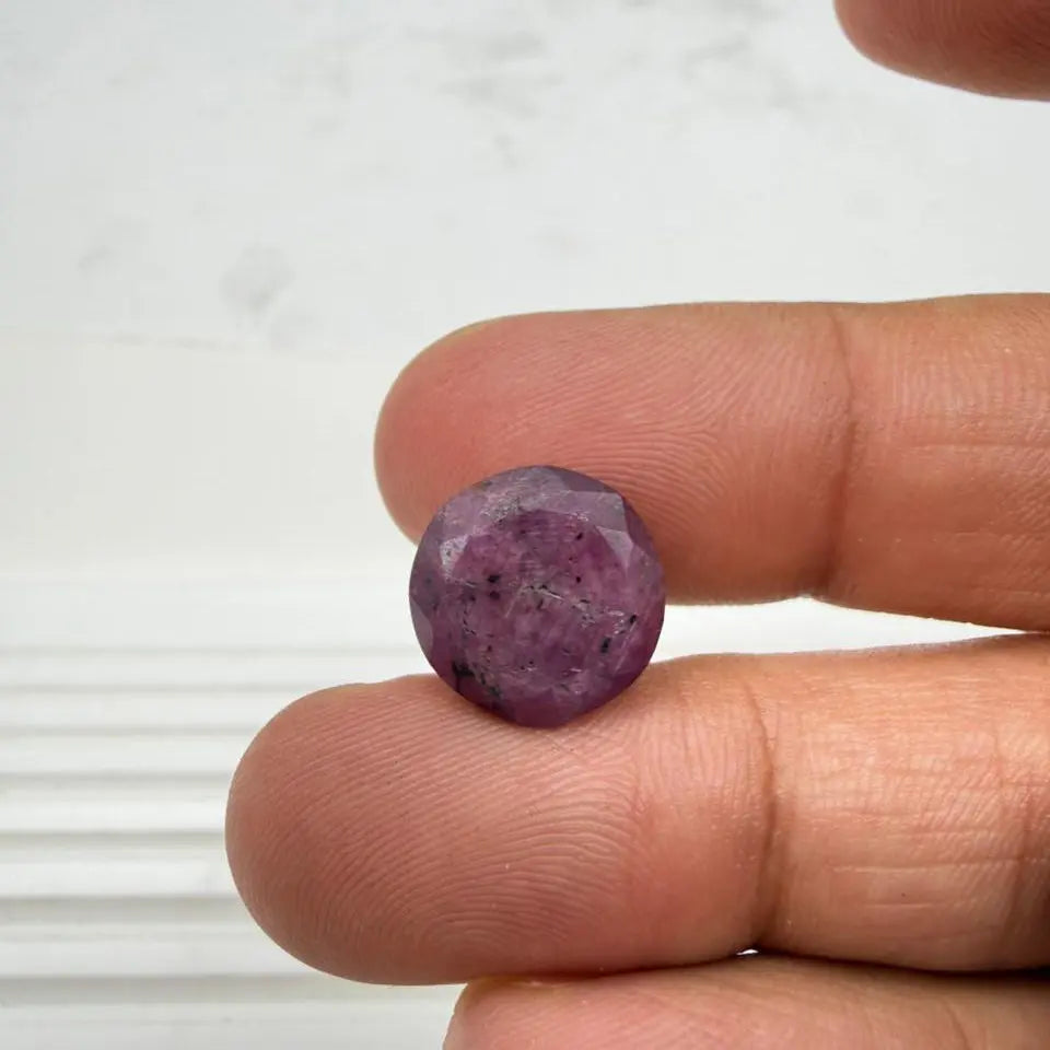 AA+ Quality ROUND MIXED NATURAL RUBY, RED COLORED, INDIAN GEMSTONE, WEIGHT 11.7 CTS