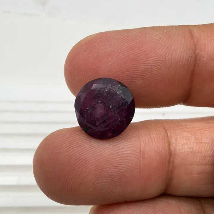 AA+ Quality ROUND MIXED NATURAL RUBY, RED COLORED, INDIAN GEMSTONE, WEIGHT 9.15 CTS